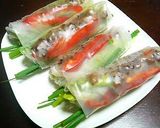 豚ひき肉の生春巻き作り方11写真