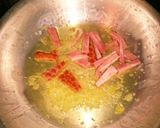 エビとベーコンのクリームジェノベーゼ作り方3写真