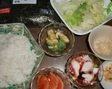アボカド+たこ+サーモン、３種のづけドン作り方3写真