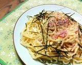 ベーコンエッグの♡和風MISOパスタ♡作り方4写真