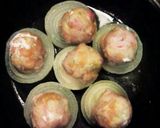 アボカドとコンフレークの肉巻きトマト蒸し作り方9写真