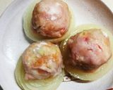 アボカドとコンフレークの肉巻きトマト蒸し作り方10写真