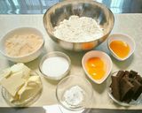 しっとり！ チョコレートチャンククッキー作り方1写真