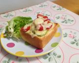 朝食に♪きゅうりとトマトのカレートースト作り方7写真