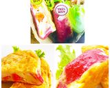 レンチンハムエッグ作り方4写真