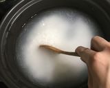 離乳食に☆土鍋ですぐ！お粥〜軟飯作り方4写真