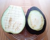 ナスのチーズ焼き * がっつり味噌マヨ味作り方1写真
