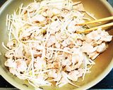 ビビンバ風簡単豚こま丼＊作り方3写真