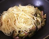 簡単！美味！食材少ない焼きナスのパスタ作り方5写真
