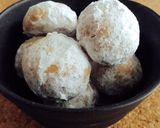 サクッほろっ 大豆粉使用 スノーボール作り方10写真