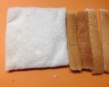 おつまみにも★巻き巻きチーズベーコンパン作り方1写真