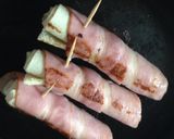 おつまみにも★巻き巻きチーズベーコンパン作り方7写真