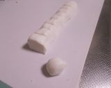 フルーツのピューレの白玉だんご♡レンジで作り方7写真