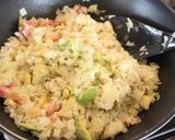 こく旨♪アボガドベーコンの炒飯作り方3写真
