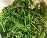 豆苗おひたし〜ポン酢風味〜作り方3写真