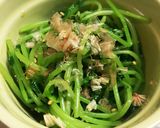 豆苗おひたし〜ポン酢風味〜作り方4写真