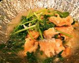 【男の料理】鮭の中骨缶でパクチー鍋作り方4写真