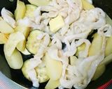 ホタテひも&ジャガ芋／夏の旬野菜作り方2写真