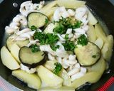 ホタテひも&ジャガ芋／夏の旬野菜作り方3写真