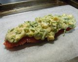 トースターで旬の秋鮭のネギマヨ味噌焼き☆作り方2写真