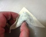 エビと豆苗の帽子ワンタン作り方8写真