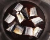 簡単☆冷凍させたサンマで甘露煮！！！作り方3写真