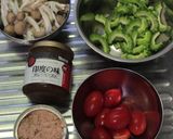 ゴーヤとトマトのドライカレー作り方1写真