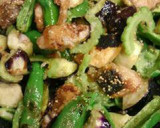 ぶりと野菜の手抜き竜田揚げ☆もろみ味噌☆作り方7写真