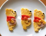 プーさん弁当（キャラ弁）作り方13写真