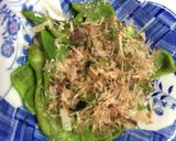 ピーマンの梅肉和え鰹節を散らして作り方4写真