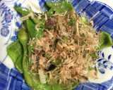 ピーマンの梅肉和え鰹節を散らして作り方4写真