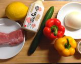 甘酒のラヴィゴットソース♡豚ヒレソテー作り方1写真