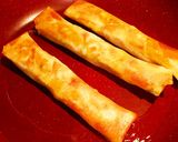 南瓜の煮物をリメイク♪ パンプキン春巻作り方6写真