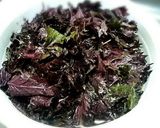 紫蘇ジュース（りんご酢バージョン）作り方1写真