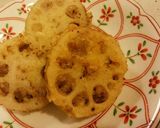 れんこんの挟み揚げ～抹茶塩で食べてね♪作り方5写真