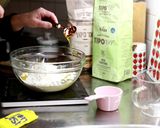 北欧産の強力粉で 気泡たっぷりチャバタ作り方1写真