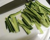 胡麻香る♪ バンバンジー素麺作り方1写真