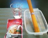 ☆手抜き☆ パスタ弁当 ～市販のソース～作り方1写真