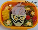 仮面ライダーエグゼイド♡キャラ弁作り方5写真