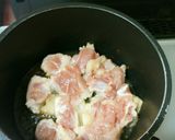 鶏肉と白菜のココナッツカレー煮作り方2写真