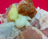 とり唐揚げ　梅にんにく作り方2写真