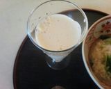 豆乳と雑炊（血管ダイエット食887）作り方1写真