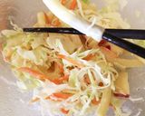 マヨネーズと塩の味付け☆母マカロニサラダ作り方12写真