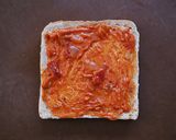 ♡【簡単】食パンピザ♥作り方2写真