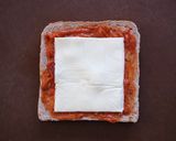 ♡【簡単】食パンピザ♥作り方3写真