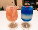 簡単☆青いグレープフルーツのゼリーサワー作り方6写真