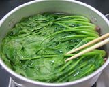 嚥下調整ほうれん草のおひたし作り方1写真