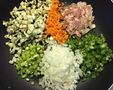具だくさん炊き込みご飯作り方1写真