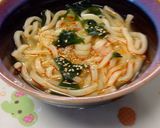 レンジで簡単!鶏塩うどん☆作り方5写真