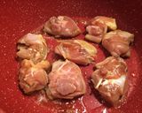 ロコモコ風♡照り焼きチキン作り方3写真